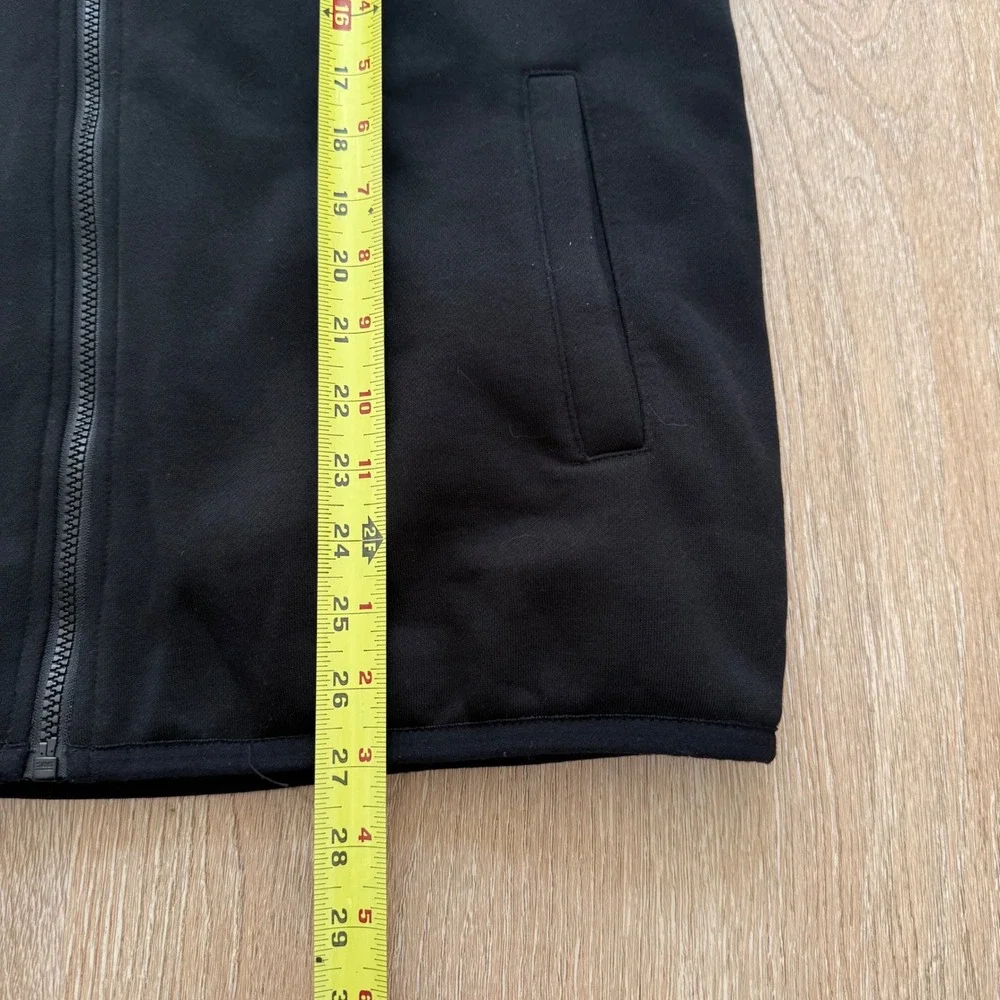 Ororo Heated Fleece Vest Mens Large Black Full Zip Sleeveless Jacket Warm L